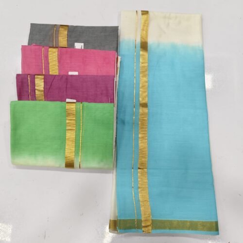 Double mundu Tie & Dye