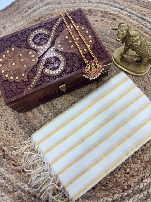 Handloom Stripe Saree