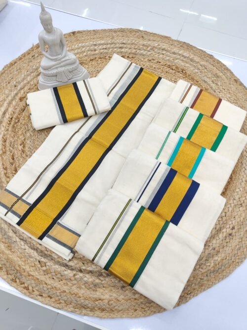 SETMUNDU GOLDEN JARY WITH COLOUR