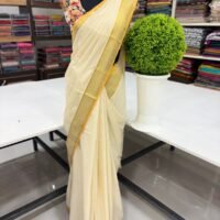CHECKS COTTON SAREE