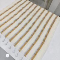 MUL MUL STRIP SILVER GOLD SAREE