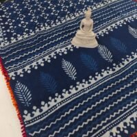 COTTON INDIGO SAREE