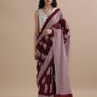 COTTON PRINTED SAREE