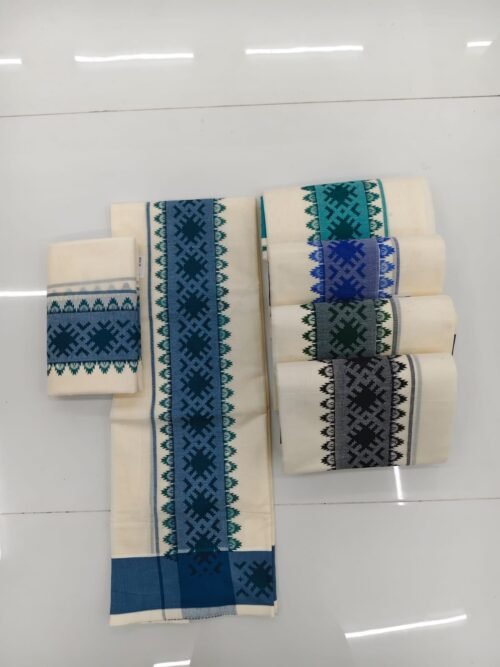 MULLOTH PRINTED SETMUNDU