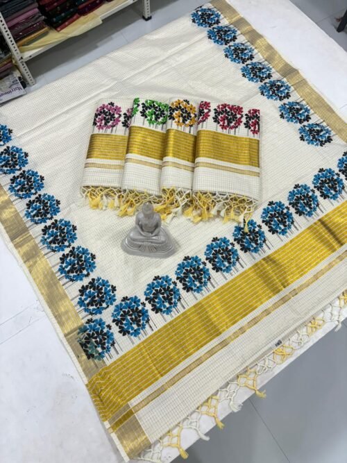 FLORL PRINT SET SAREE