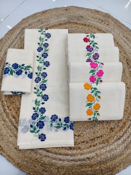 FLOWER VALLI DESIGN SET MUND